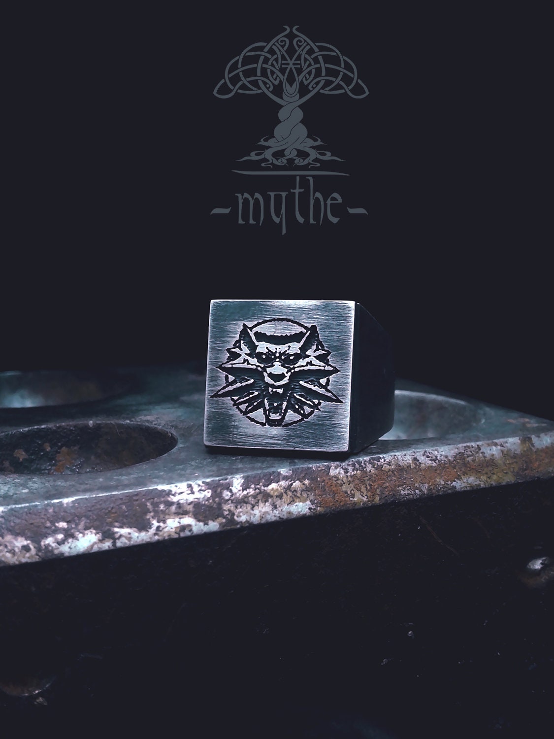 Witcher Sterling Silver Ring Witcher ring Witcher Etsy