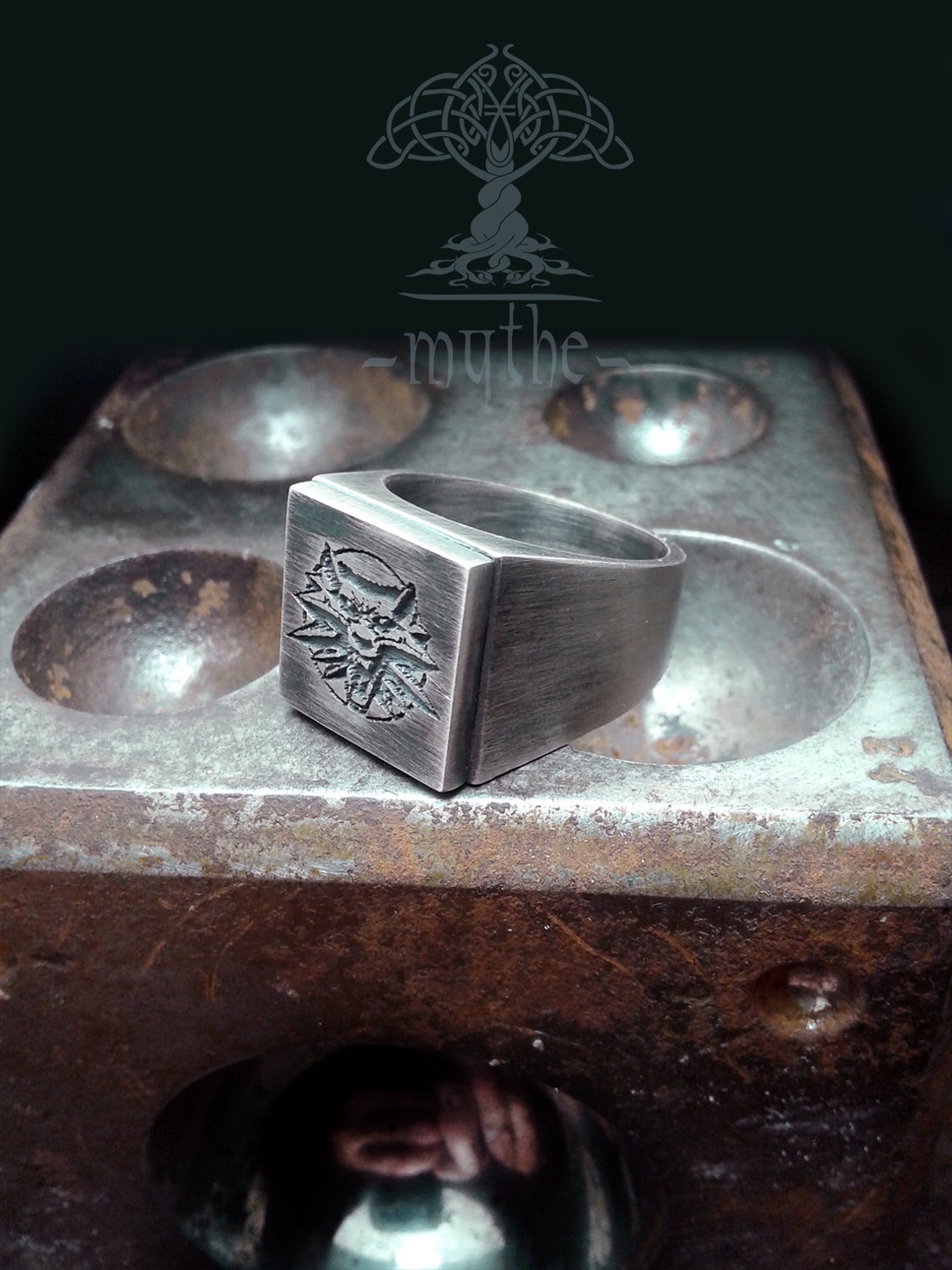 Witcher Sterling Silver Ring Witcher ring Witcher Etsy
