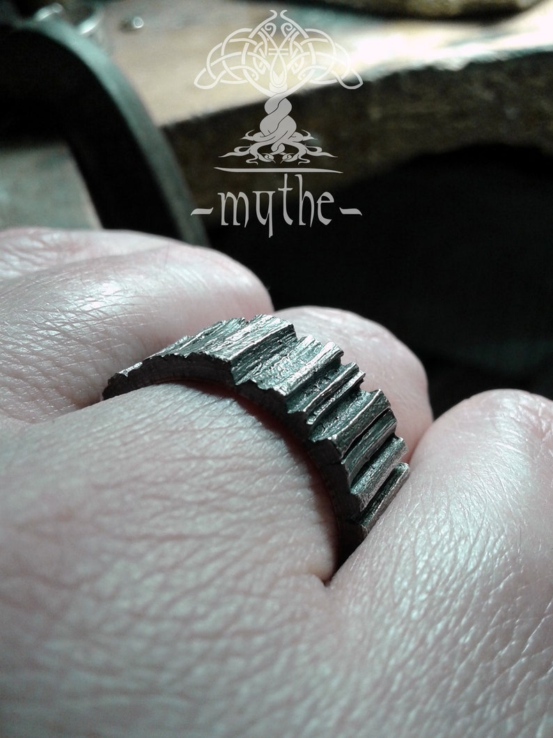 Art From Poland. Old Wood. Amazing Wedding Ring Wedding Ring Etsy