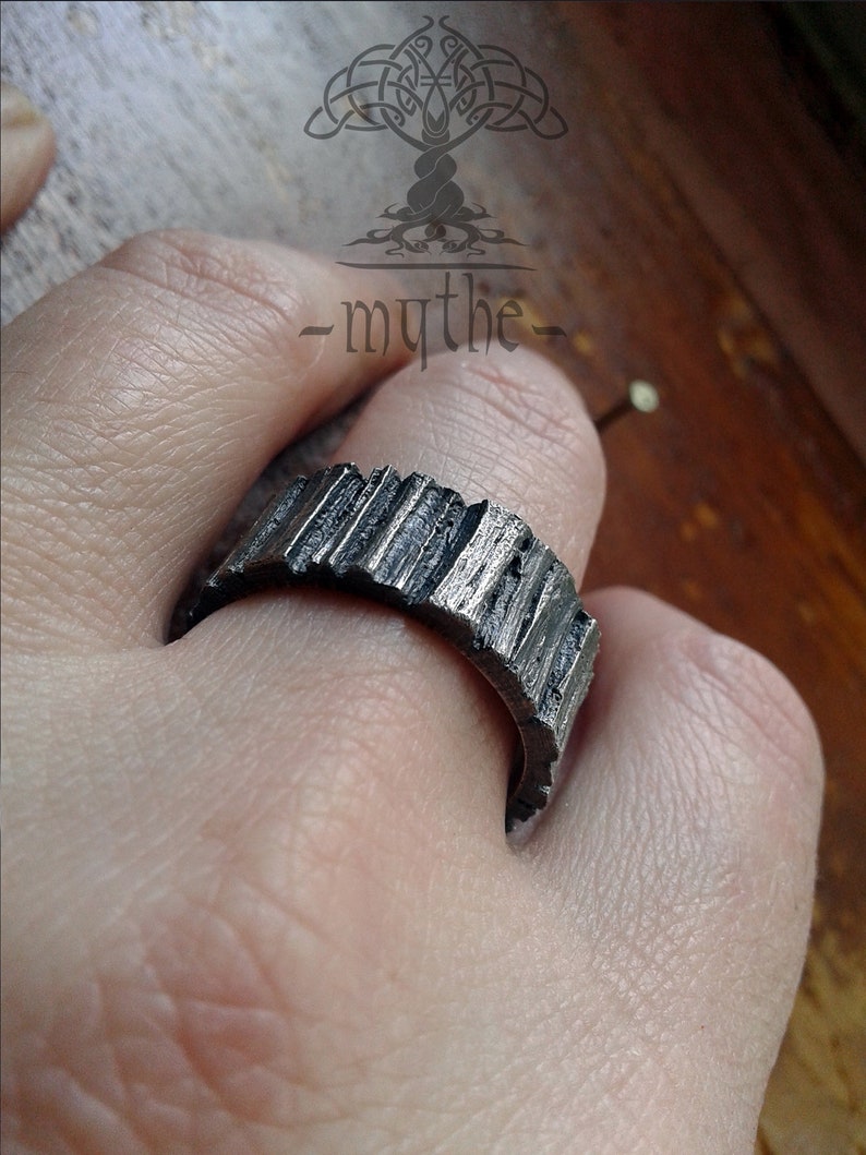 Art From Poland. Old Wood. Amazing Wedding Ring Wedding Ring Etsy