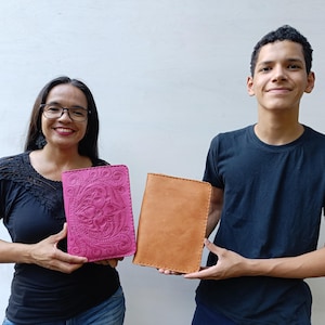 SET of 2 Bible Covers Leather NWT (like in the picture) JW Bible Cover,Bible ,Pioneer Gifts,Baptism Gift, New World Translation /