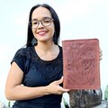 JW LARGE Bibel Cover / handmade / Leather Bible Cover / NWT Translation Study Bible Edition product logo
