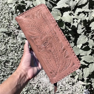 JW Leather Tract-Invitation Holder with Zipper PRIMAVERA /Meeting Invitation Holder/Ministry organizer/Pioneer Jw gift/jw Baptism Gift/JW