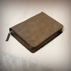 JW Leather Bible Cover SIMPLE  Pimienta / NWT Study Bible / Regular Bible / Baptism Gift / Pioneer Gift / With Zipper