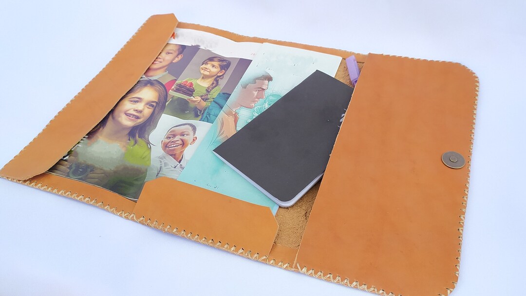 JW POCKET / Ministry Folder / 100 Full Grain Leather / Handmade / JW