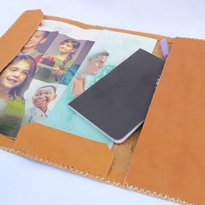 JW POCKET / Ministry Folder / 100% Full grain Leather / handmade / JW Pioneer Gift