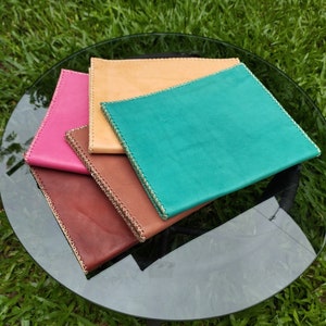 JW Pioneer School Book Cover / 100% Cow hide Leather / handmade / Leather Covers for Large Soft Books image 2