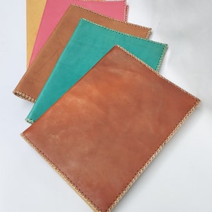 JW Pioneer School Book Cover / 100% Cow hide Leather / handmade / Leather Covers for Large Soft Books image 1