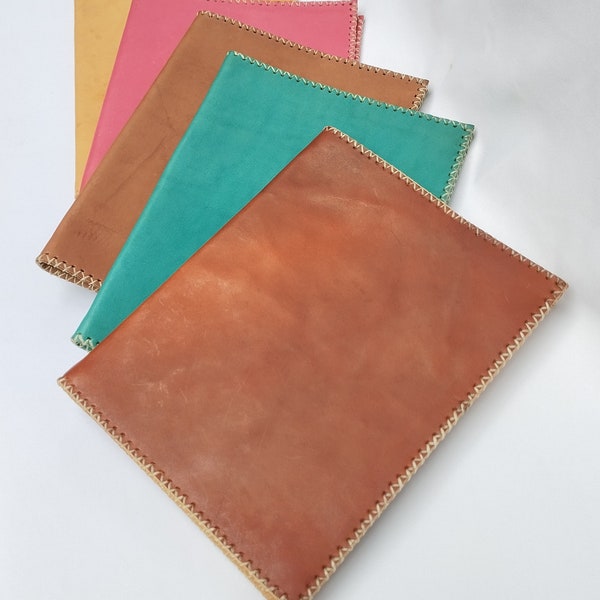 JW Pioneer School Book Cover / 100% Cow hide Leather / handmade / Leather Covers for Large Soft Books