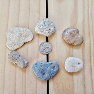 Inspirational Message Stones Set of 6, Affirmation Meditation Rocks, Word Ocean Pebbles, Rock Art, Worry Stones image 7