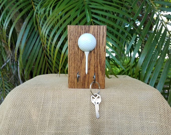 Golf Ball Key Holder Beach Golf Key Rack Key Ring Holder - Etsy
