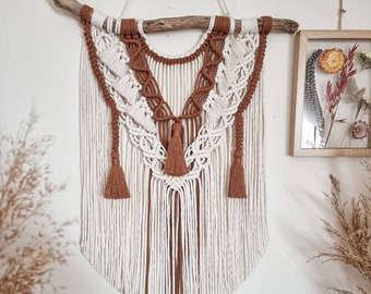 Boho Makramee Wandbehang, Boho Wanddeko, Makramee groß, Wandschmuck