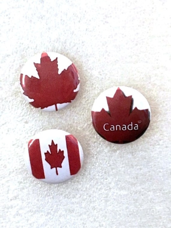 CANADA #1 COUNTRY FLAG  METAL PIN BADGE ..NEW