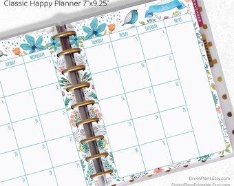 happy planner calendar refills 2021 Happy Planner Refill Etsy happy planner calendar refills 2021