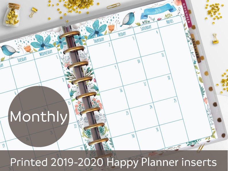 2019-2020 Released Every month Clic Joyful Planner Inserts, Regular monthly Planner Refill, 2019, 2020 Month-to-month, Adorable Planner Inserts, Published Punched photo regarding Cute Planner Refills named 2019-2020 Released Every month Clic Satisfied Planner Inserts, Month-to-month Planner Refill, 2019, 2020 Regular monthly, Adorable Planner Inserts, Posted Punched
