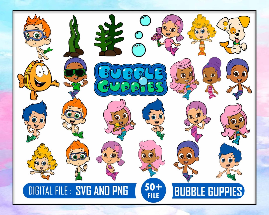 Bubble Guppies Clipart Bubble Guppy Clip Art Bubble Guppies Characters