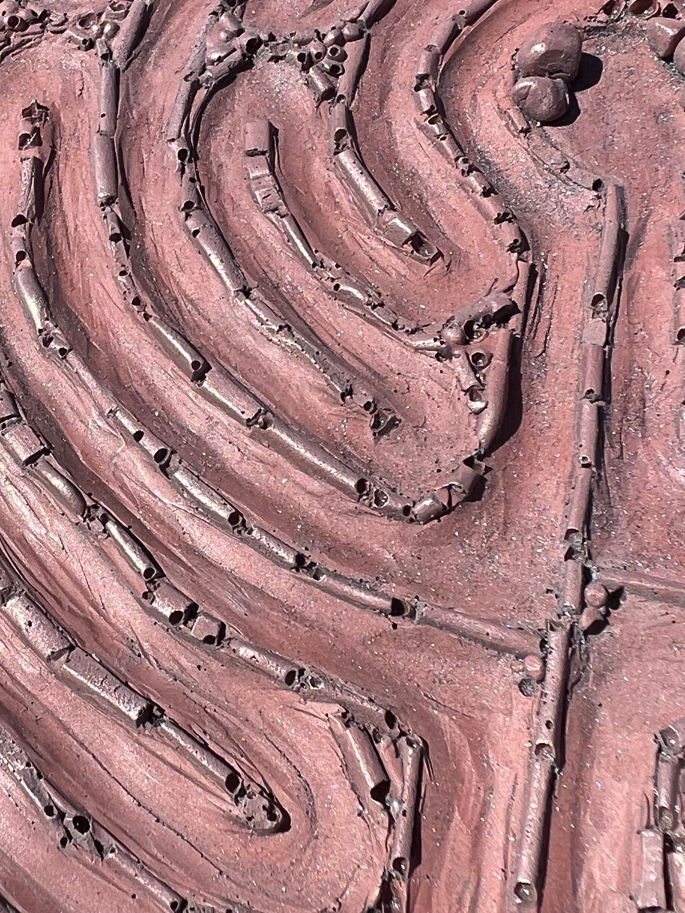 Copper Chartres Labyrinth: Ghost Ranch Inspired Meditation Art - Etsy