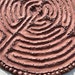 Copper Chartres Labyrinth: Ghost Ranch Inspired Meditation Art - Etsy