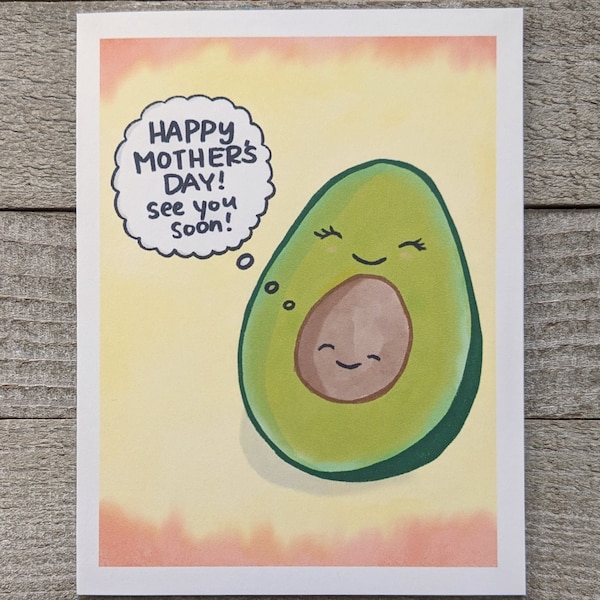 Avocado pregnant mama, from prenatal baby happy mother's day to mommy to be, soon to be mom, first child, expectant momma from son daughter