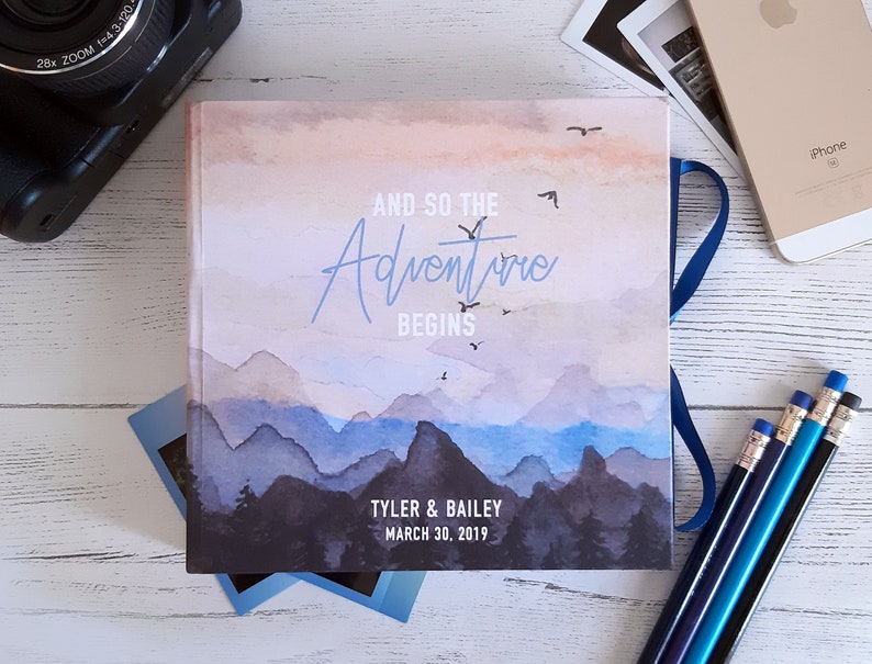 Handmade Photo Album / Travel Journal / Guest Book Featuring Etsy UK