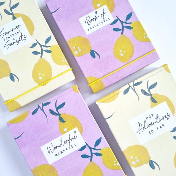 Ready-made Photo Albums, Flip Books, Featuring My Lemon