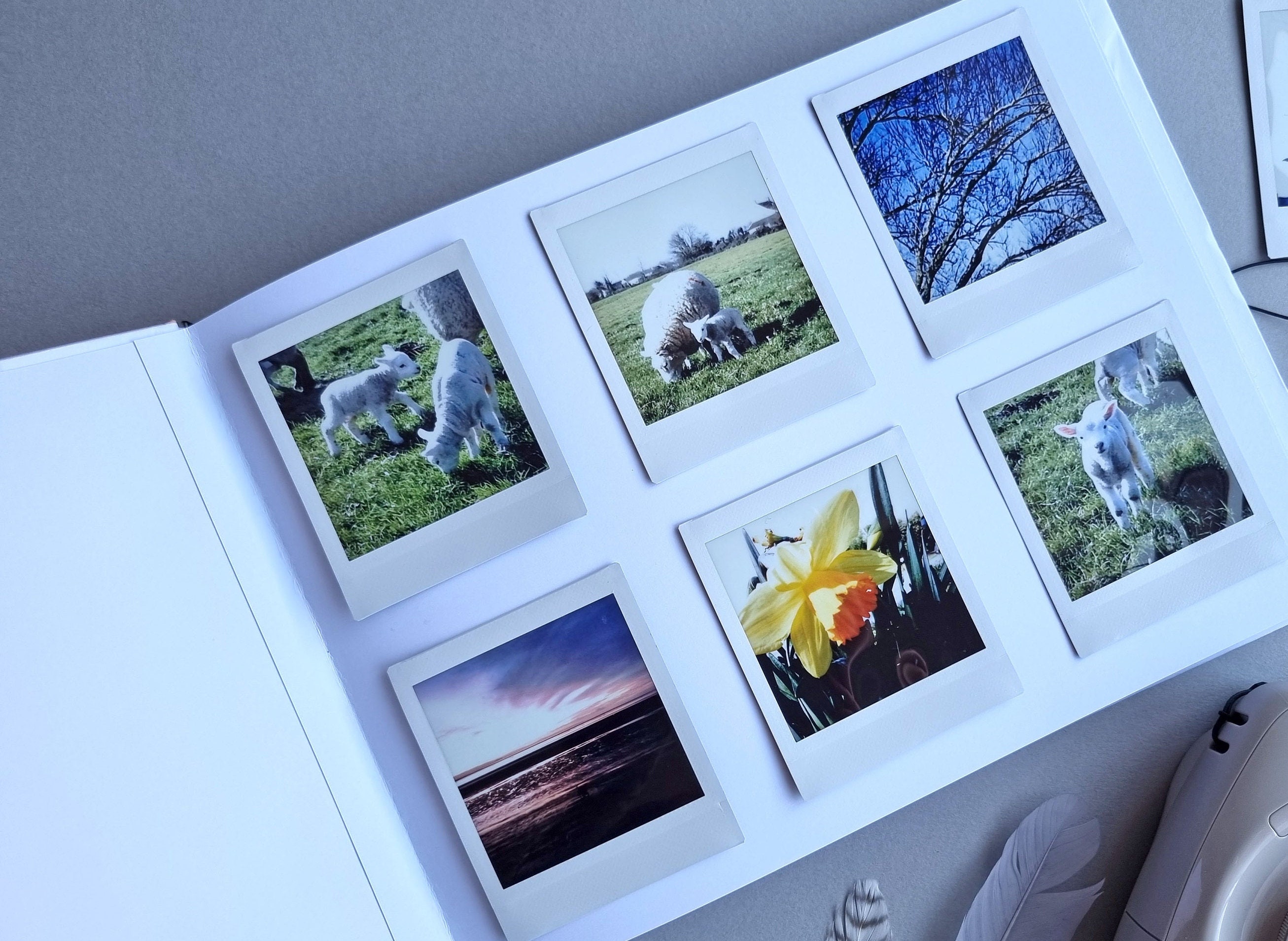 LARGEST RECTANGULAR Hand-made Personalised Photo Album/scrap