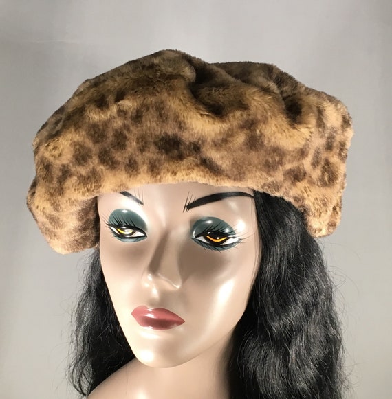Faux Fur Tan Beret Anthropologie | Accessories | Anthropologie Faux Fur Tan  main image 4