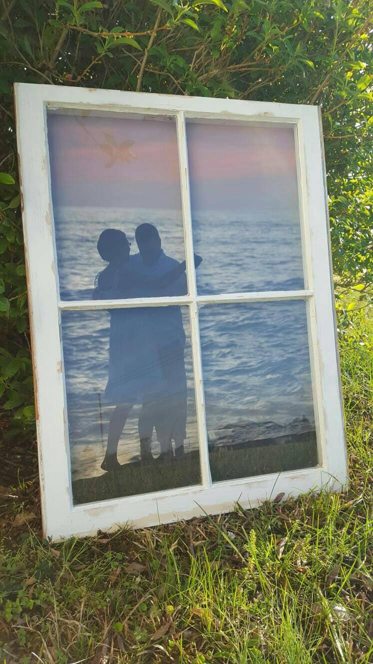 Vintage Antique Farm Window Sash Frame 12 Pane Rustic Cottage Wedding  Country Picture Portrait Panes Shabby Chic Distressed 37x36 Mirrors - Etsy, image size:747x1328