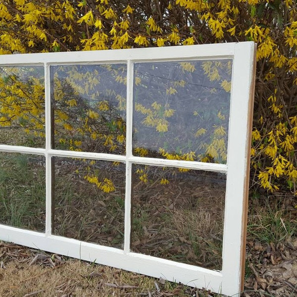 CLEARANCE SALE * Antique wood sash window rustic window frame, sold without glass, 32x23, 23x32 discounted, FREE Shipping!