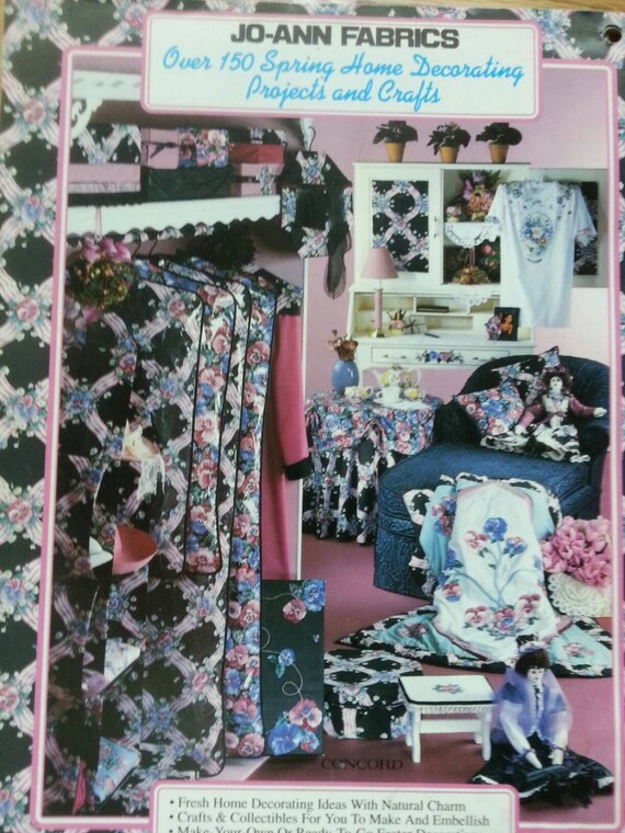 Joann Fabrics Spring Home Decorating Projects And Crafts Etsy