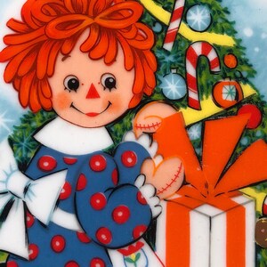 Vintage Raggedy Ann Decorative Plate | 1977 Schmid Limited Edition Christmas Plate | Collectible Giftware | New in Box