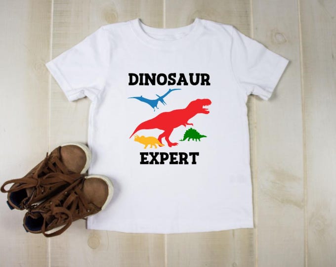 Dinosaur Expert Toddler Kids T-Shirt