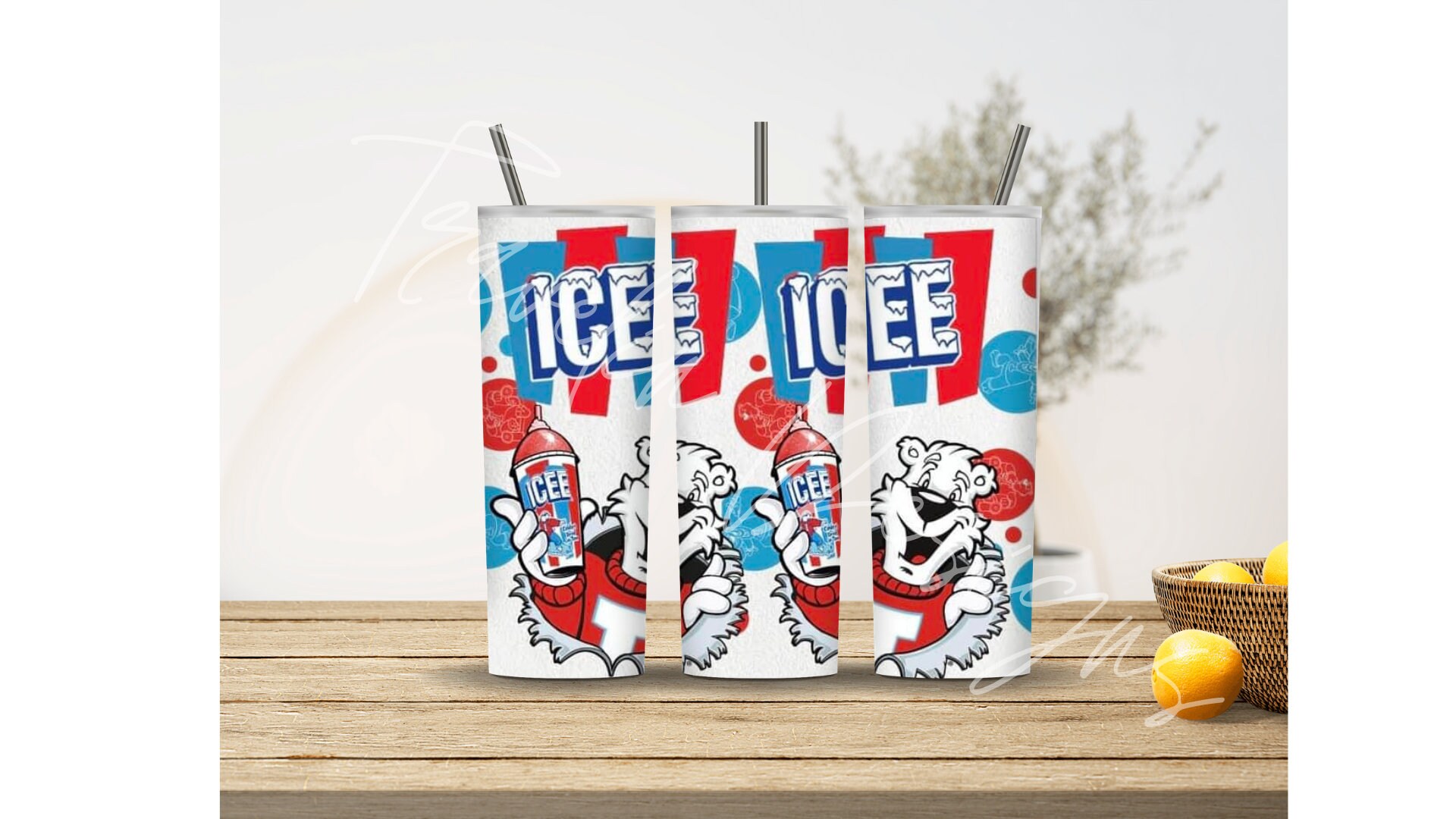 Icee Flavored Gas Station 20oz Tumbler Gift for Birthday Drink Etsy