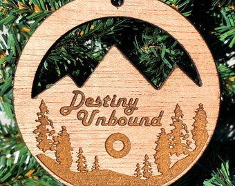 Destiny Unbound Wooden Ornament