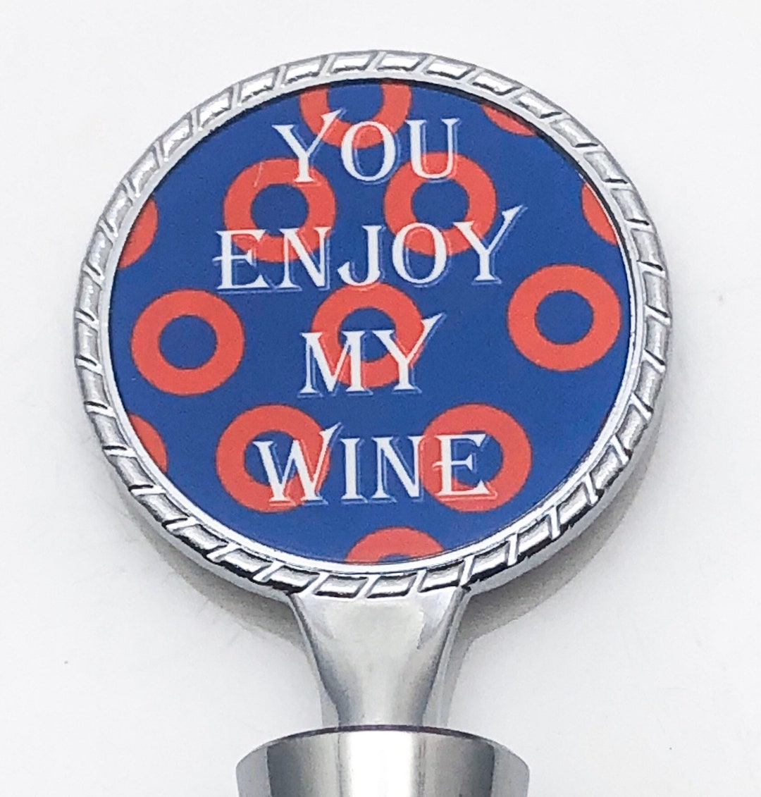 You Enjoy My Wine Bottle Stopper // Personalized With Name or Date Etsy