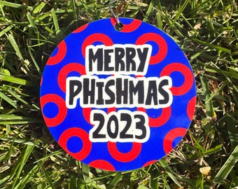 Merry Phishmas 2023 Sublimated Holiday Ornament