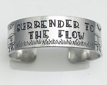 The Lizards Phish Inspired Metal Cuff Bracelet // Phan Gift