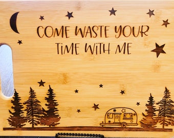 Waste Lyrics Cutting Board // Phish Wedding Gift // Personalization Available