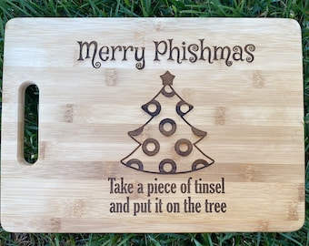 Merry Phishmas Cutting Board // Phish Holiday Gift // Personalization Available