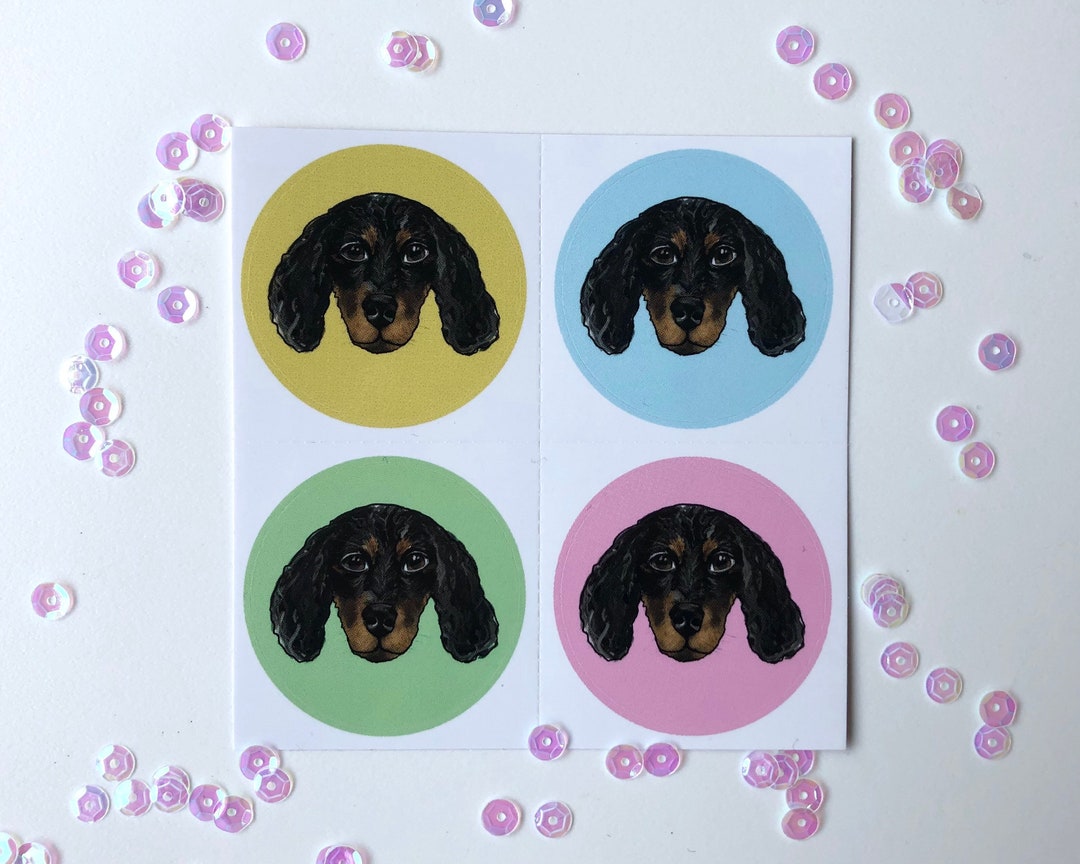 Pegatina Dachshund Lives Matter – Calcomanía De Perro Salchicha Para Coche De 6 Pulgadas