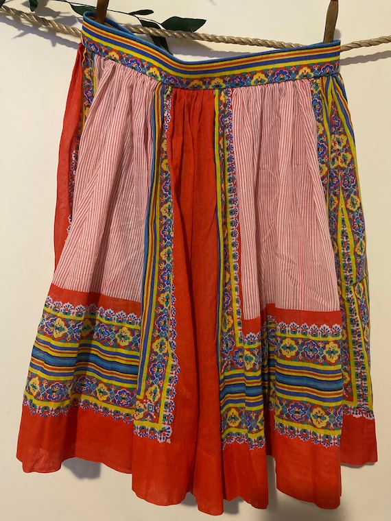 60s70s handmade skirt