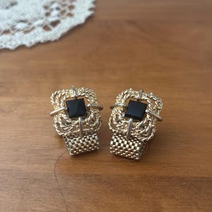 Manschettknappar med vintage-cabochon