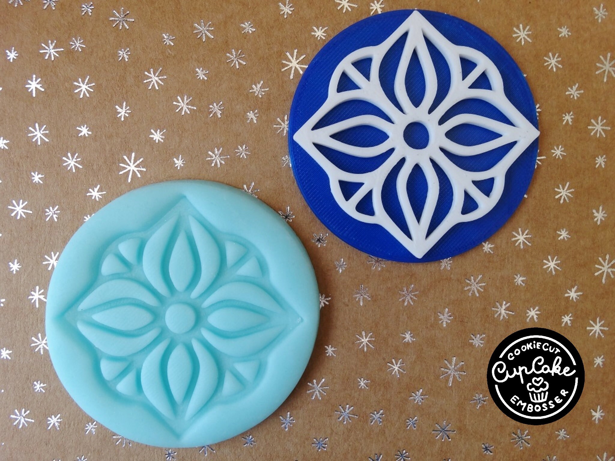 Timbre à Biscuit Ornement Oriental #4