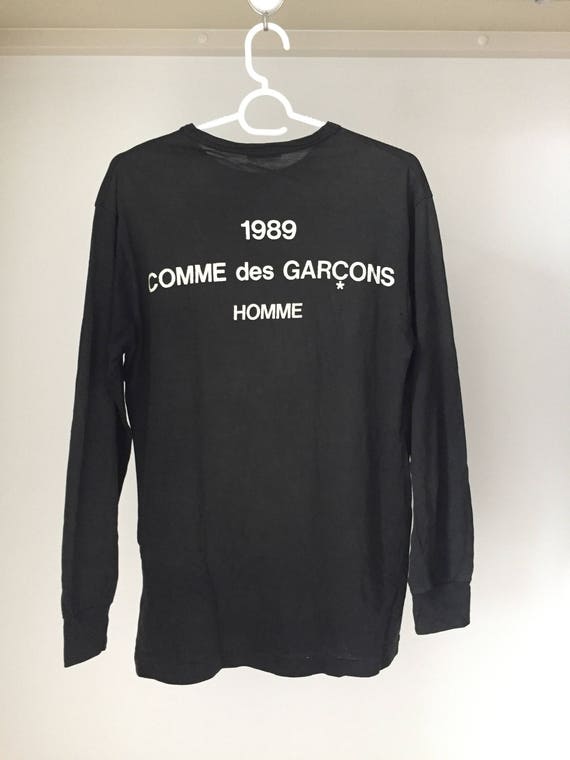 comme des garcons homme long sleeve