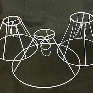 Skandinavisk vintage lampskärmsram trådram trådram