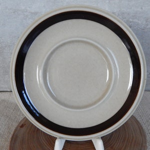 Bigger saucers Arabia of Finland Ruija Saucer Designed by Raija Uosikkinen Stoneware 1970s