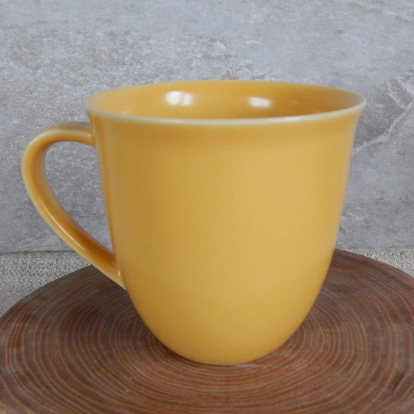 Scandinavian Vintage Höganäs Keramik Stoneware Yellow Mug Pottery by Stengods Sweden Scandinavian Design