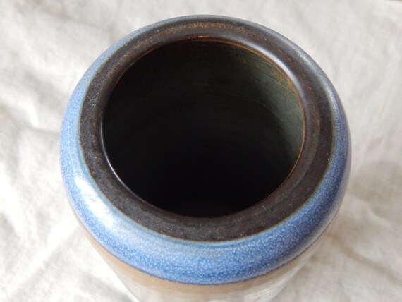 工芸品 Scandinavian Vintage vase Scandinavian Vintage Cylindrical Ceramic Vase Keramik Vase