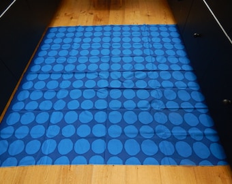 MARIMEKKO KIVET light cotton New fabric Blue Kivet design Maija Isola