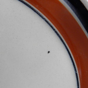 Scandinavian Vintage Plate Höganäs Keramik Stoneware RANDA BANDA Dinner ...